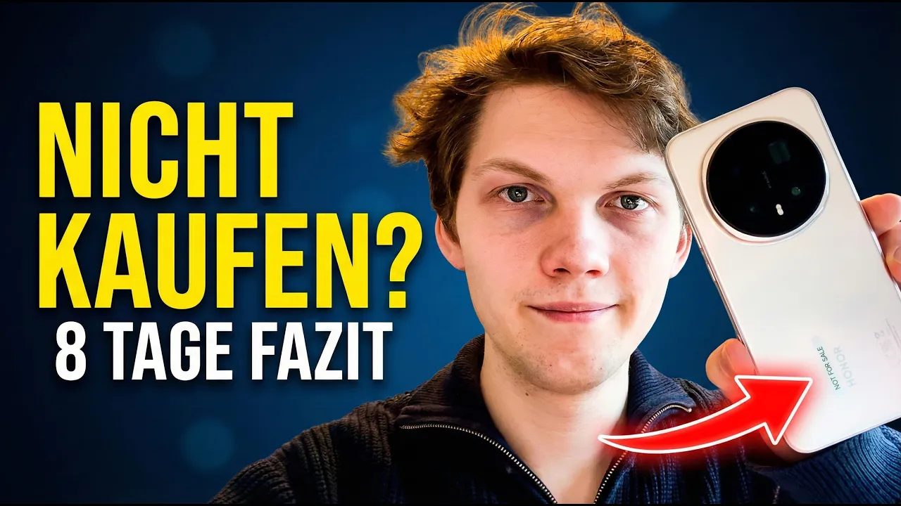 Vid�o-Test de Honor 8 Pro par Nils Ahrensmeier