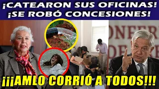 AMLO CORRIÓ A TODOS! DESCUBRIÓ A TRAIDORES QUE REGALARON CONCESIONES DE AGUA A OLGA SANCHEZ