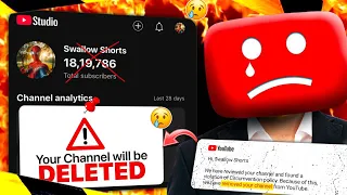 THE END MY CHANNEL WILL BE DELETED 😭 || Sab Kuch Khatam Ho Gya 😭