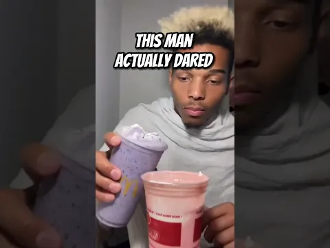 NEVER Drink GRIMACE and BARBIE SHAKE at The SAME TIME!  #roblox #viral #storytime #shorts