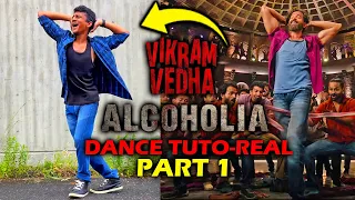Hrithik Roshan Alcoholia Dance Moves TUTORIAL PART 1 by Dr. Nishant Nair | Vikram Vedha | DanceFreaX