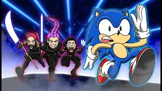 KPop Demon Hunters vs Sonic - MULTIVERSE WARS! 👹💥🥏