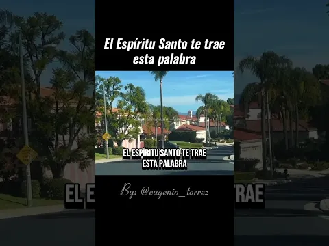 El Espíritu Santo Te Trae Esta Palabra🕊️ #Dios #amen #oración #espiritusanto