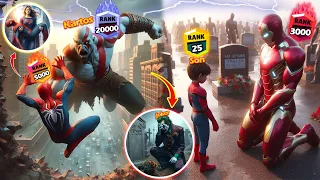 Spider-Man's Vengeance: Epic Battle Against Wolverine, Joker & Kratos #marvel #godofwar #EpicEagle