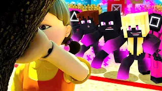 ISY & FLO als ENDERMAN in SQUID GAME?! - Minecraft SQUID GAME