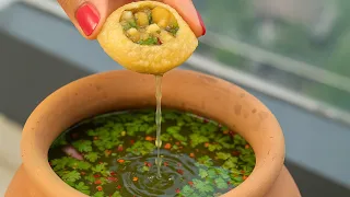 Pani Puri Recipe | Street Style Pani Puri ( Golgappe )