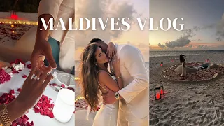WE'RE ENGAGED! 💍 | Maldives Vlog & The Proposal