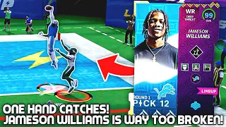 Jameson Williams Is WAY TOO BROKEN! One Hand Catches! Madden 22