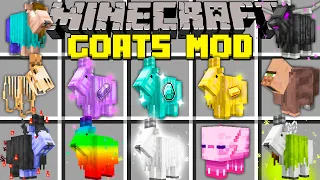 Minecraft MORE GOATS MOD! (Diamond, Fairy, Vampire, Herobrine etc.)  @MooseCraft