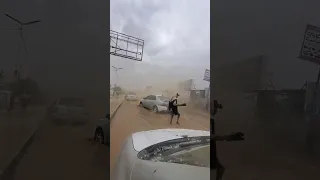 أمطاراليوم لم يشهد مثلها من قبل😳😱