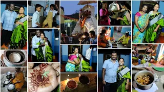 #Vlog 😍మా ఇంట్లో దసరా పండుగ 2021 Celebration/దేవుడి పల్లకి,రాక్షస సంహారం, జమ్మి/family gathering