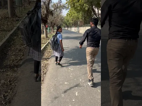 5 km पैदल school जाती है ये गुड़िया 😱#humanity #respect #trending #emotional