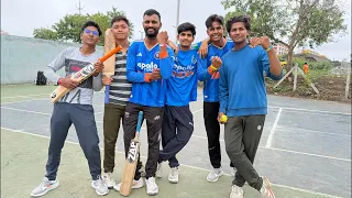 Cricket challenge on Friendship day