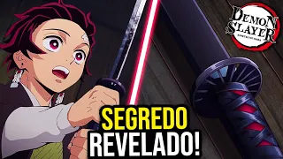 O VERDADEIRO MOTIVO DA ESPADA DO TANJIRO SER PRETA EM DEMON SLAYER!