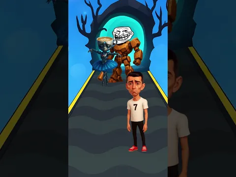 Can Ronaldo ⚽ Save Ballerina Cappuccino 🩰?! Build a Queen 👑 Challenge 😱🔥#shorts