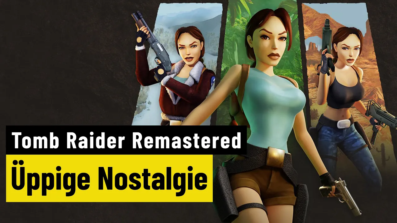 Vido-Test de Tomb Raider I-III Remastered par PC Games