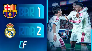 ✅ El MERENGUE VENCIÓ 2-1 al BLAUGRANA con un DOBLETE de MBAPPÉ y se llevó el CLÁSICO en el CAMP NOU