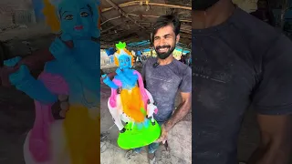 POP से मूर्ति बनाने की अनोखी कला 👌