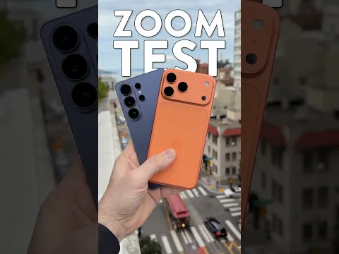 Galaxy 26 Ultra vs iPhone 17 Pro Max - Camera Zoom Test!