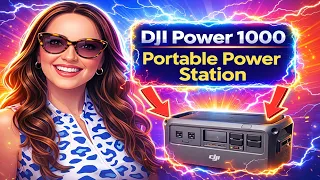 DJI Power 1000 Portable Power Station | 2025 Best DJI Portable Power Station Back Up Battery
