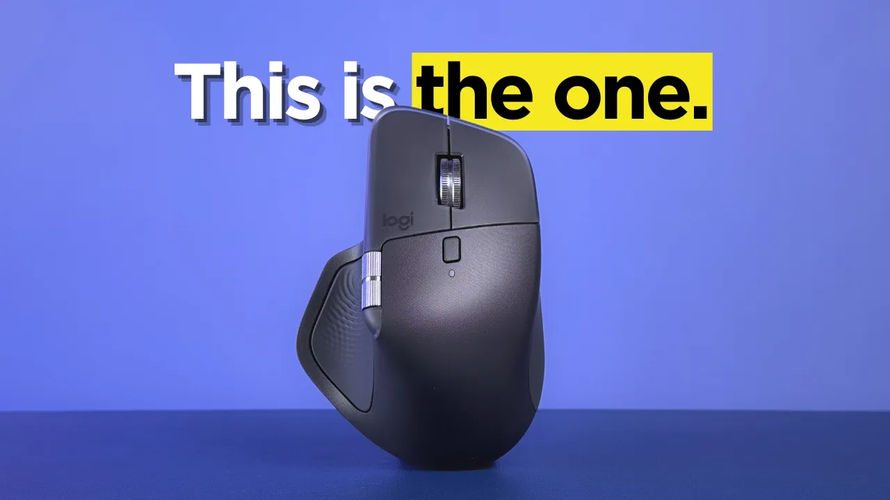 Vid�o-Test de Logitech MX Master 4 par Cameron Dougherty Tech