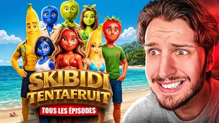 Je Découvre TOUS les Épisodes de L'ÎLE DE LA SKIBIDI TENTAFRUIT ! (c'est n'importe quoi mdr)