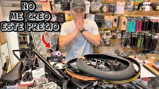 ESCOGIENDO LAS PIEZAS MÁS CARAS DE LA TIENDA PARA MONTAR UNA BMX