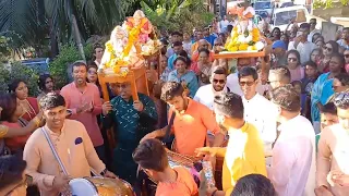 Ganesh Chaturthi 2023 -  Visarjan (La digue Bambous Mauritius)