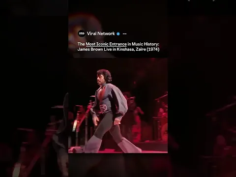 James Brown's Stage Presence Was Actually Unmatched #viral #iconic