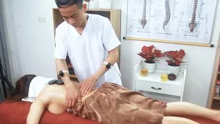 The Wondrous Effects of a Hot Stone Massage - ASMR pain relief massage