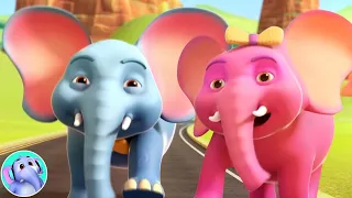 एक मोटा हाथी, Ek Mota Hathi, Hindi Nursery Rhyme And Kids Song