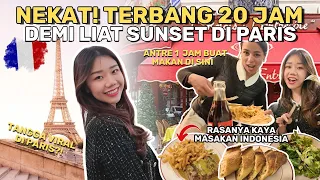 NEKAT! 20 JAM TERBANG CUMA BUAT SUNSET DI PARIS?!