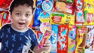 REIHAN GAK PUNYA DUIT MAU BELI ES KRIM KARAKTER 😭