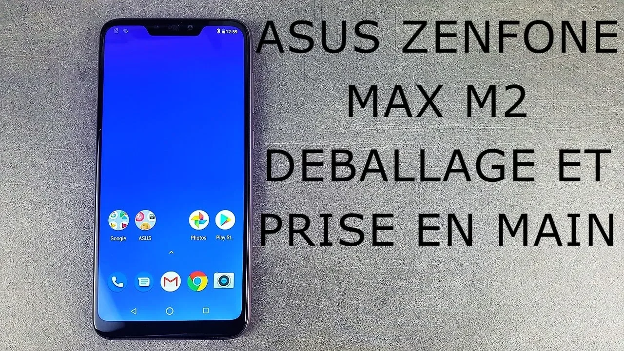 Vido-Test de Asus ZenFone Max M2 par Espritnewgen