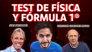 SANTANDER LAP ZERO: Test de FÍSICA y F1® a Christian Gonzalez Rouco y Juan Fossaroli