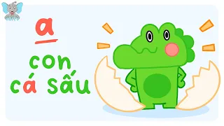 A Con Cá Sấu | Học Bảng Chữ Cái ABC qua bài hát | ABC Song | Bé Học Tiếng Việt | Voi TV