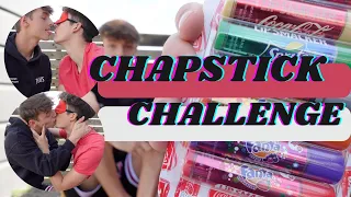 Chapstick Challenge With My BOYFRIEND "KISSING ON CAMERA"💄👨‍❤️‍💋‍👨 | Svandylove #love #couple
