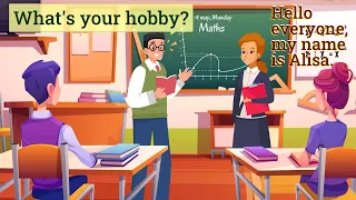 First day of college | Easy English conversation
