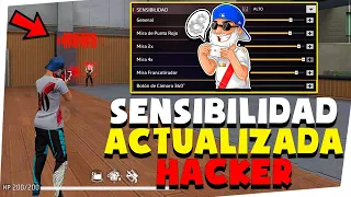 ✅ CREA LA MEJOR SENSIBILIDAD ⚙️ PARA PEGAR TODO ROJO 👺 (NUEVA ACTUALIZACIÓN de FREE FIRE 2024)