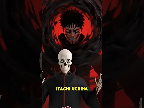 ¿Qué pasaría si Itachi Uchiha fuera transportado al mundo de Jujutsu Kaisen? #anime #shorts #viral