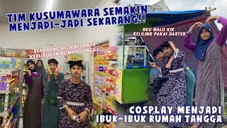 KASIH CHALANGE KE ANAK KUSUMAWARA !! PAKAI DASTER SAMBIL JALAN JALAN.