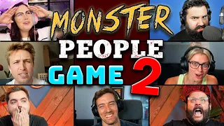 MONSTER PEOPLE GAME Pt. 2 - Shayne Topp, Meg Turney, Jirard The Completionist, James & Elyse Willems