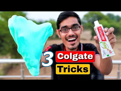colgate कि 3 मजेदार science tricks 😁 #short #colgate