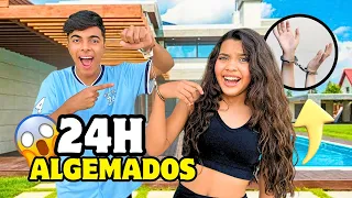 24h Algemados!😱 Estevão e Lorena *trolei ela