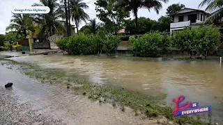 Flooding on George Price Highway | Love Is Everywhere!