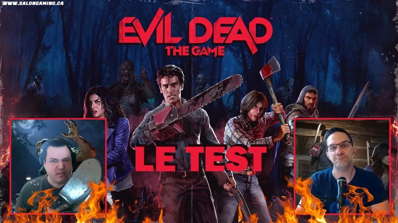 Vido-Test de Evil Dead The Game par Salon de Gaming de Monsieur Smith