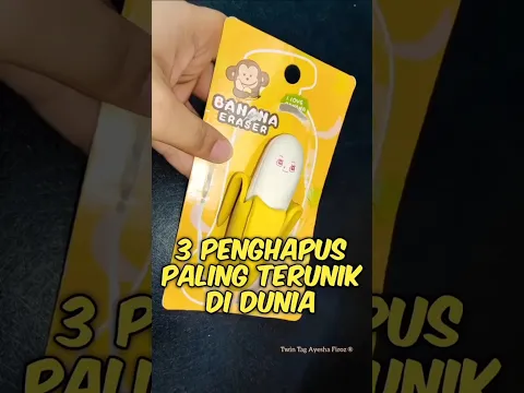 3 Penghapus Paling Terunik Di Dunia (Nomor 3 Bentuknya Kocak Parah)