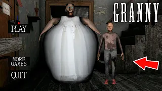 Playing Fat Granny vs Grandpa | New Update Granny !! Gameplay Animation (p.2)