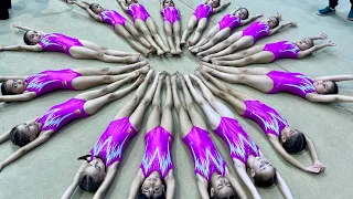 جميلة🦋بطولة الجمهورية للجمباز ألفني🥇❤️ملوك الجمباز☝️
