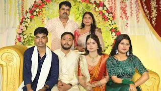 Ab bhabi hui humari🥹❤️ || Face reveal done✅ || #familyvlog #engagement #bhaikishaadi #vlog #viral